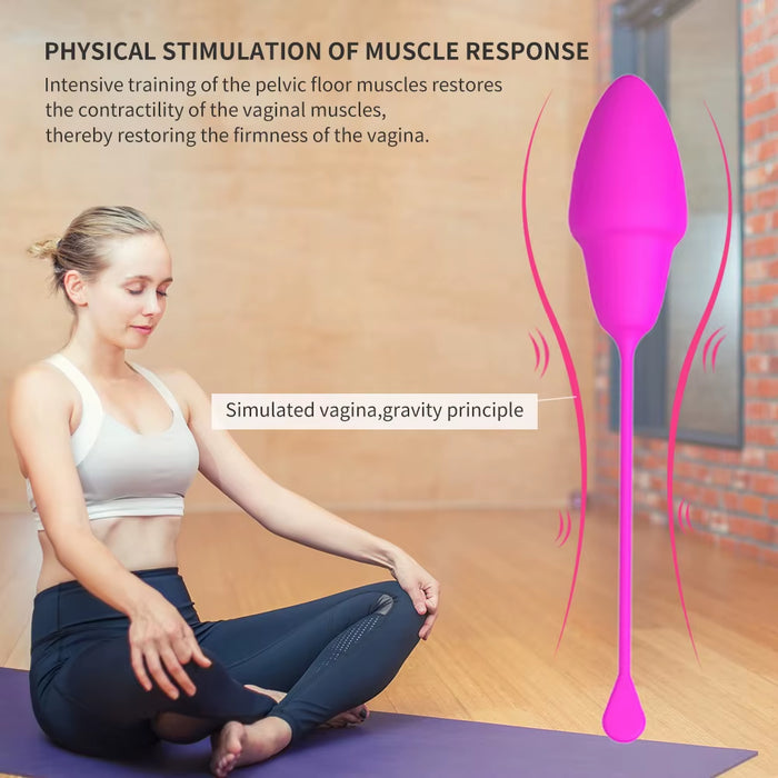 6Pcs of Pelvic Floor Muscle Tightening Kits Home Use Vaginal Contraction Ball Kegel Exercise System