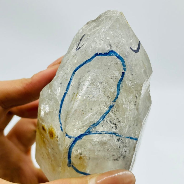 A76 Polished Enhydro Crystal Quartz in Quartz -Wholesale Crystals