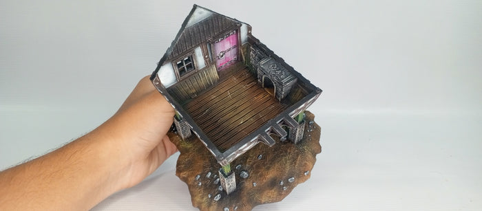 Adrian-3DP4U - Timberwatch House - 28mm
