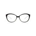 Affectionate Cat-Eye Acetate Hybrid Eyeglasses Frame - Front View | LUKNFIL