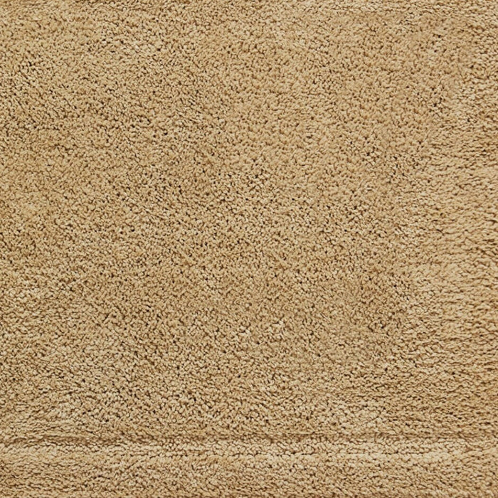 Airsoft Polyester Small Bath Mat, 1552 GSM, Solid, Yellow