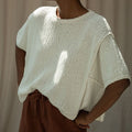 Beaumont Organic Clothing Alessia Cotton Linen Knit Top