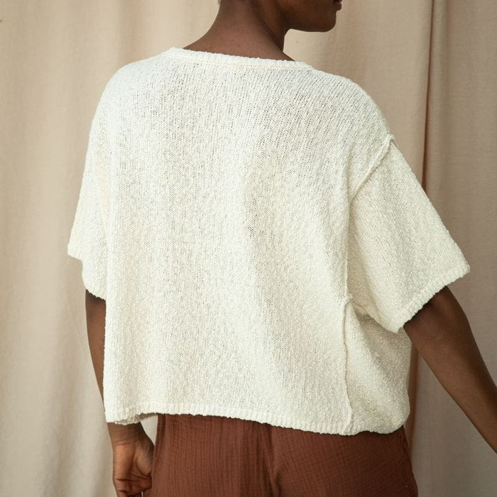 Beaumont Organic Clothing Alessia Cotton Linen Knit Top