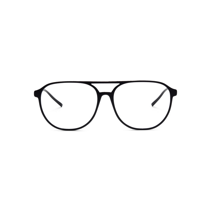 Ambitious Aviator 3D Printed Full Frame Eyeglasses - Front View | LUKNFIL