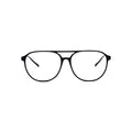 Ambitious Aviator 3D Printed Full Frame Eyeglasses - Front View | LUKNFIL