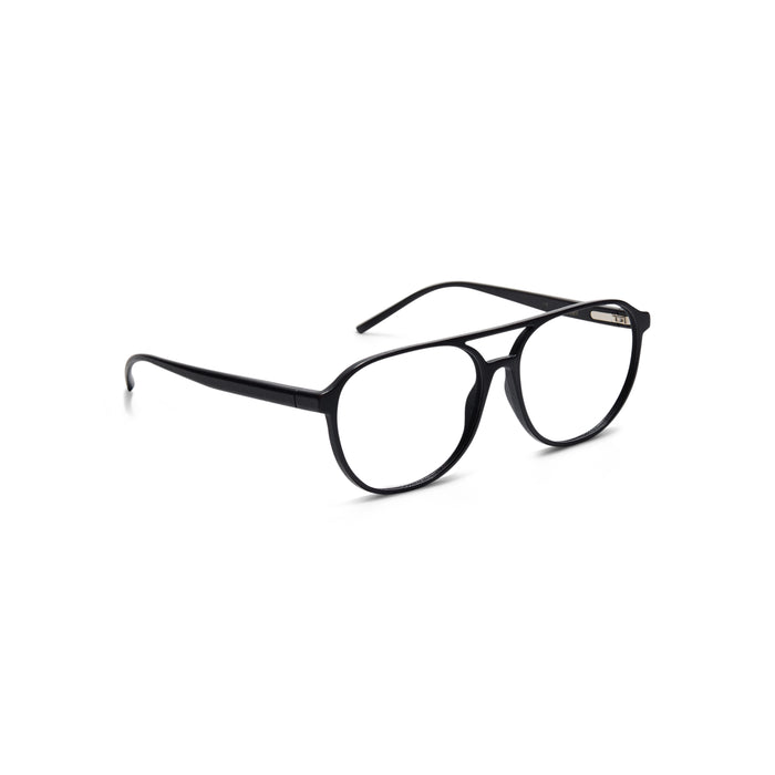 Ambitious Aviator Ultra-Lightweight 3D Printed Eyeglasses - Side View | LUKNFIL