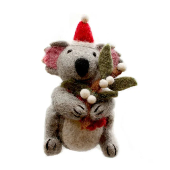 Amica - Koala with Mistletoe Sprig