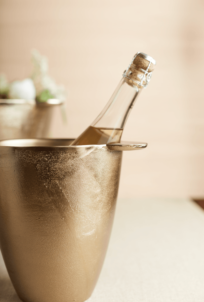 The Collective Barware Antique Brass Wine Chiller