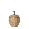 Ferm Living Basket Small Apple Braided Storage Basket