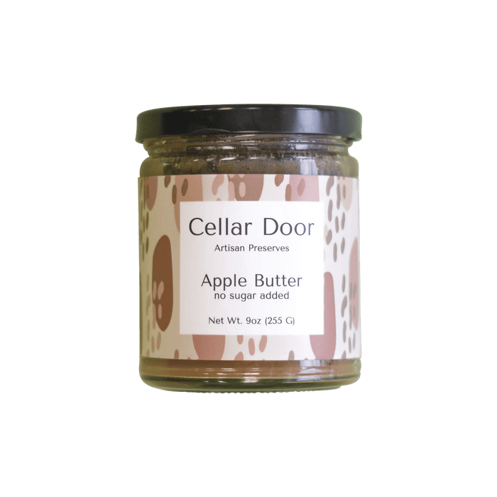 Cellar Door Preserves Food Apple Butter, No Sugar Added