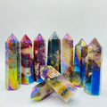 Aura Red Moss Agate Points Wholesale -Wholesale Crystals