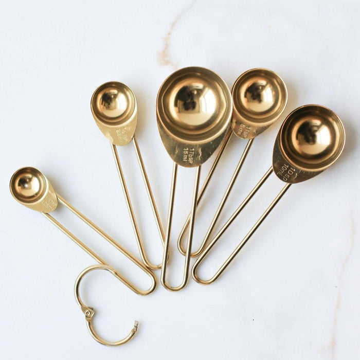 Fodory SHOP Auric Gold Measuring Spoon Set