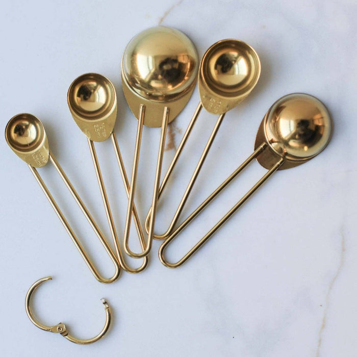 Fodory SHOP Auric Gold Measuring Spoon Set