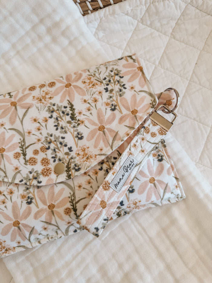 Baby Shower Gift Nappy Wallet | Pastel Meadow
