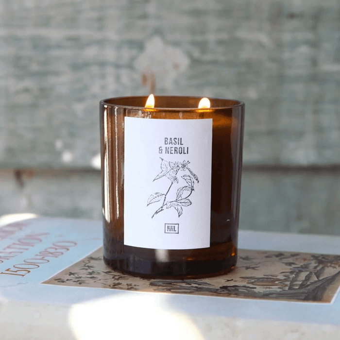 Norfolk Natural Living Candles Botanical Candle, Basil & Neroli