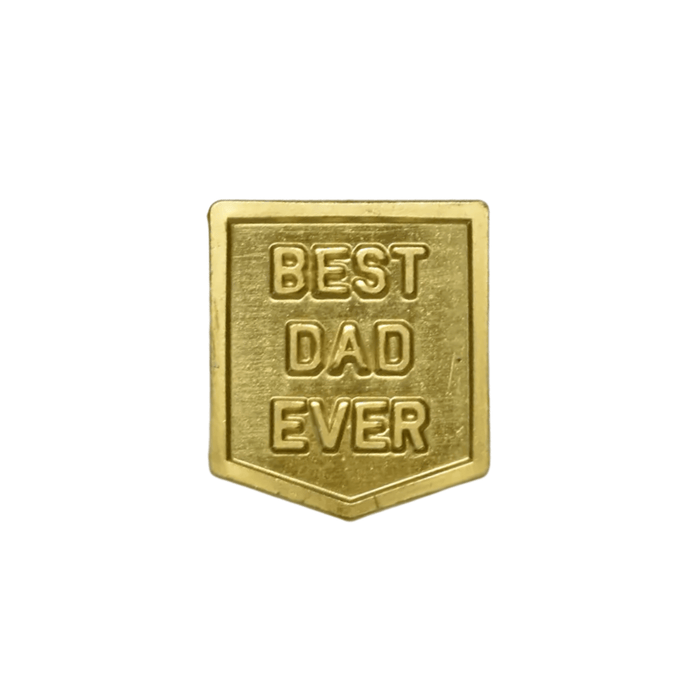 Curated Basics SHOP Best Dad Ever Pin