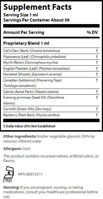 Beyond Balance IMN-GI Supplement Facts