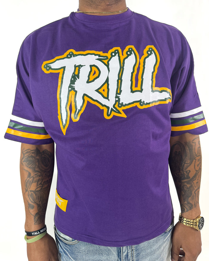 Big Trill Tee (Oversized)  - Purple