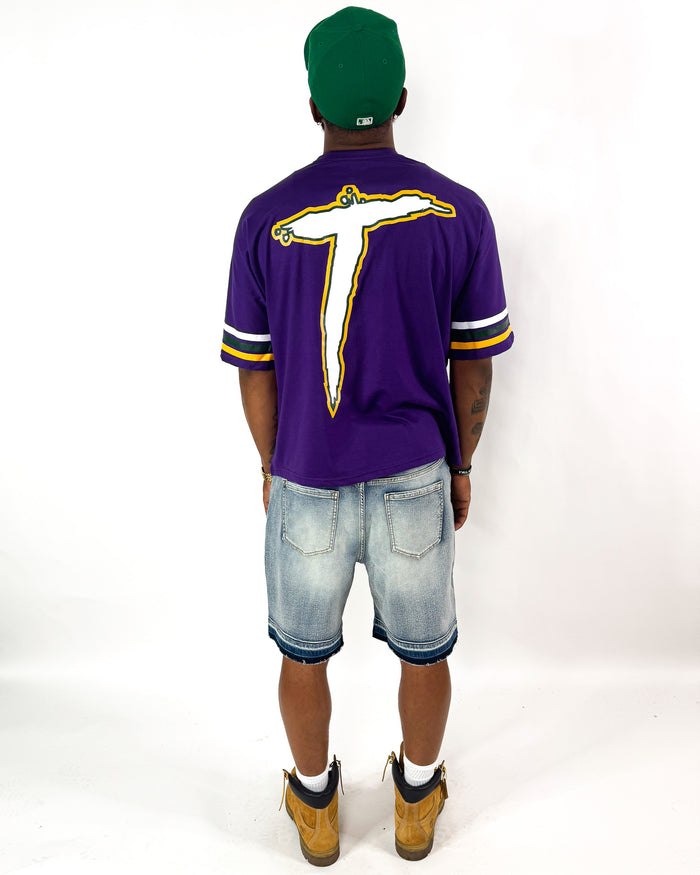 Big Trill Tee (Oversized)  - Purple