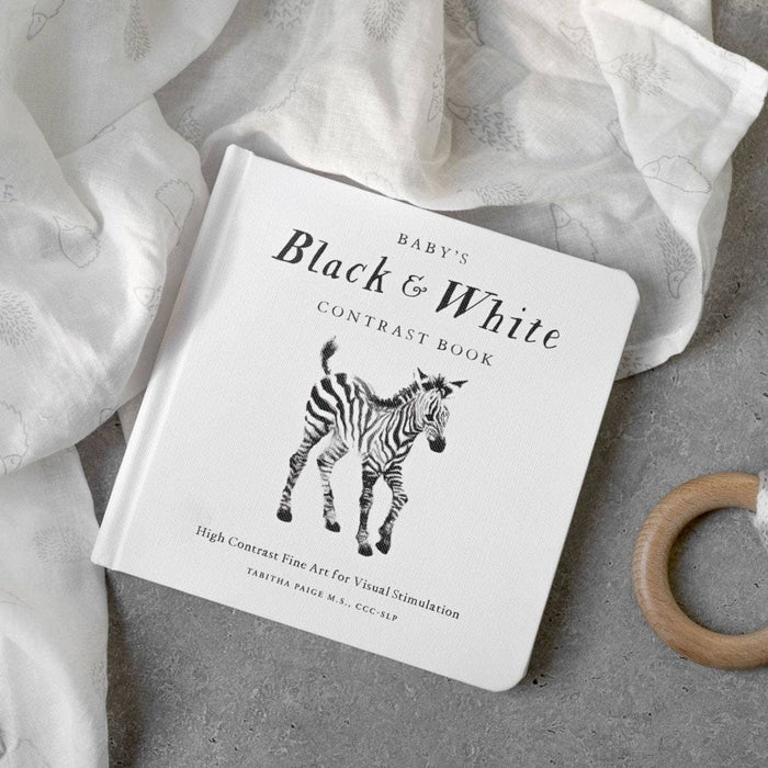 Paige Tate & Co. Book Black and White Contrast Book for Baby