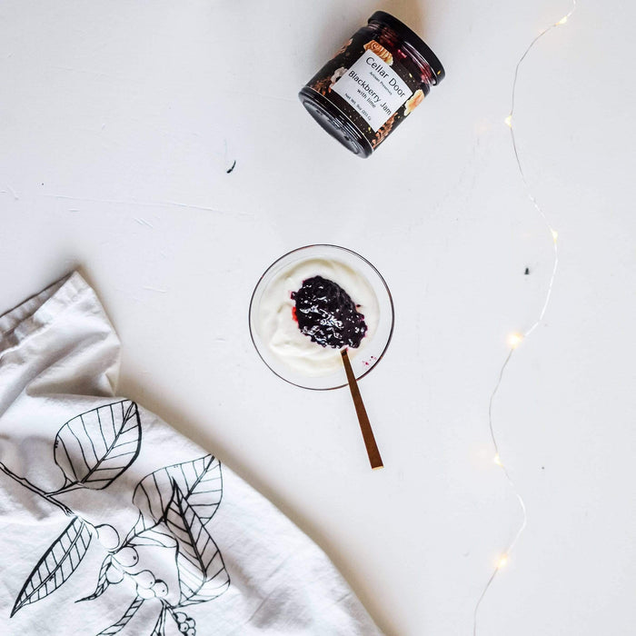 Cellar Door Preserves Food Blackberry Jam with Lime
