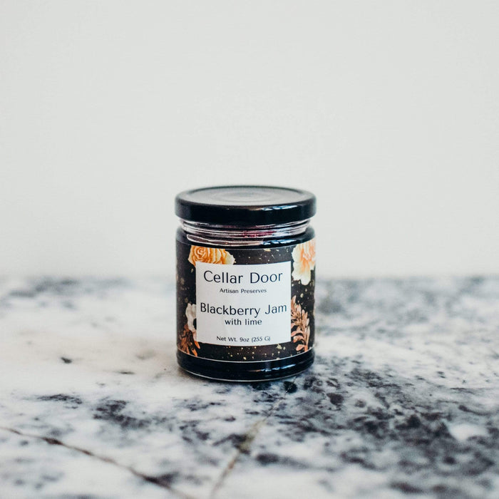 Cellar Door Preserves Food Blackberry Jam with Lime