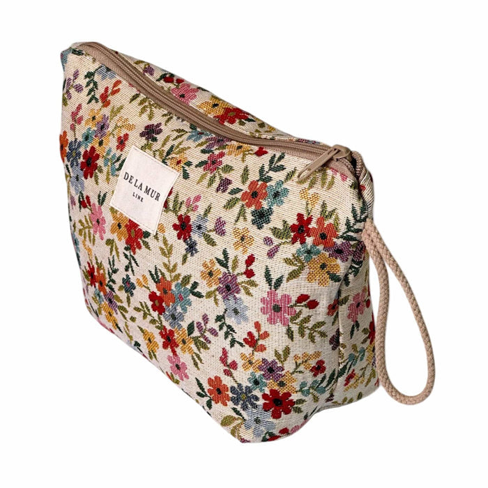DE LA MUR LINE US Inc Bag Blum Jacquard Makeup Bag