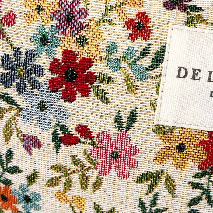 DE LA MUR LINE US Inc Bag Blum Jacquard Makeup Bag