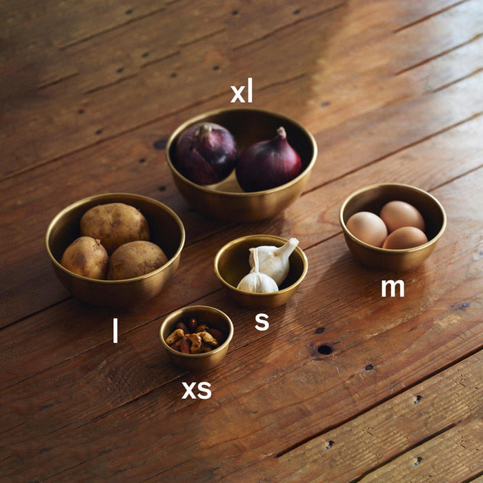 Fog Linen Work Kitchenware Brass Bowl