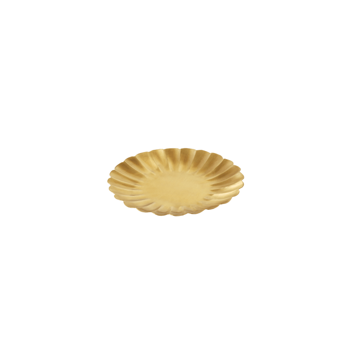 Fog Linen Work SHOP Brass Petal Tray