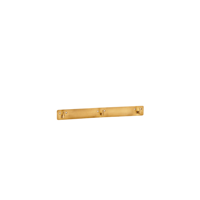 Fog Linen Work SHOP Brass Plate Triple Hook