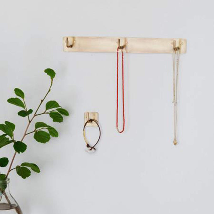 brass triple hook