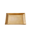 Fog Linen Work Kitchenware Brass Rectangular Plate
