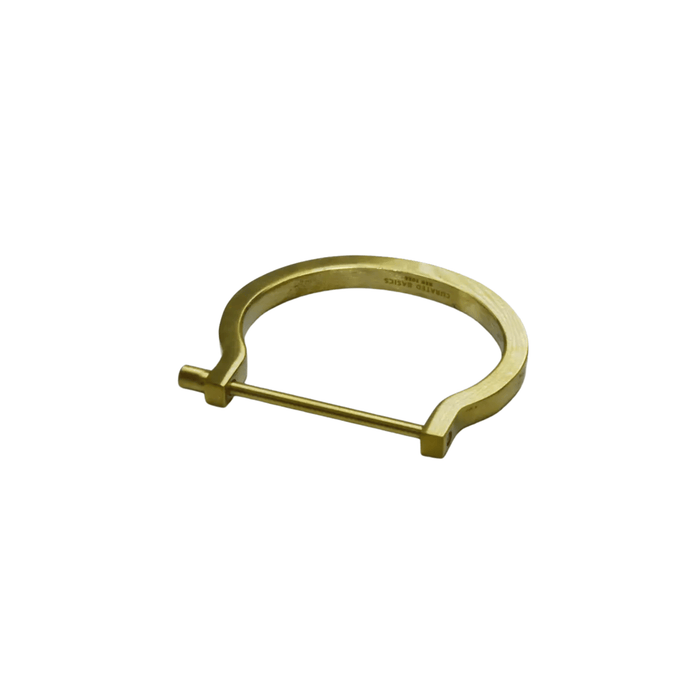 Curated Basics SHOP 6" Brass Screw Cuff