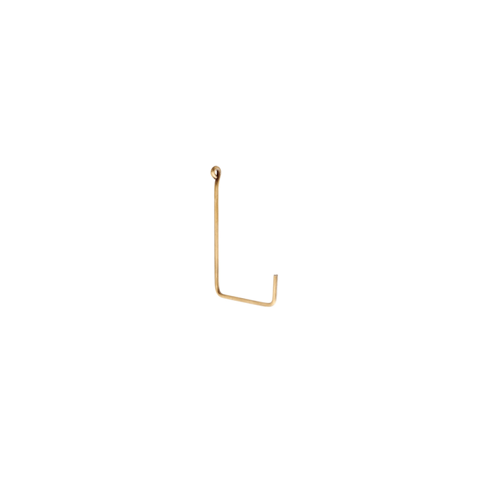 Fog Linen Work SHOP Brass Single Hook