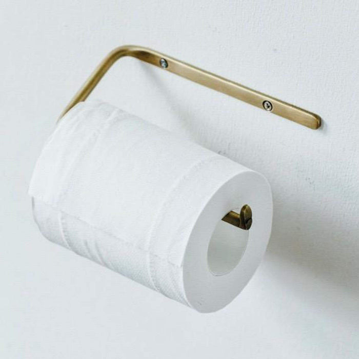 brass toilet paper holder