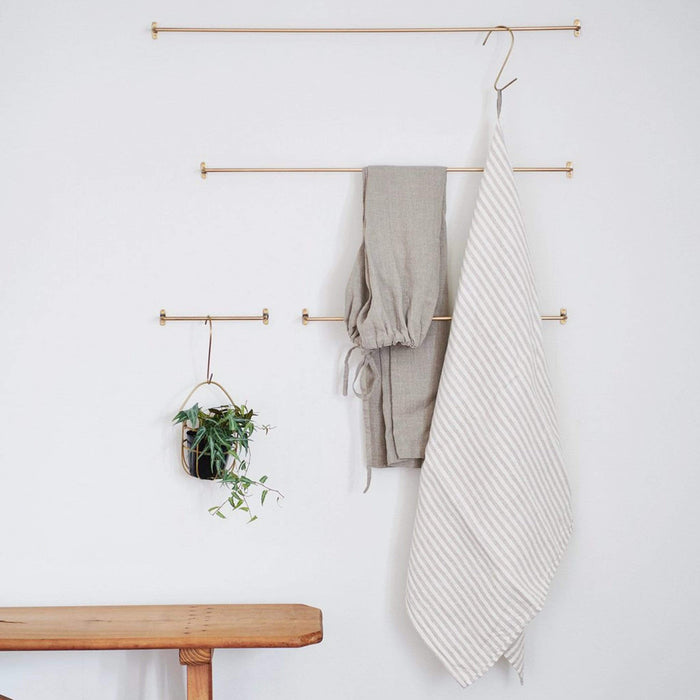 brass towel bar