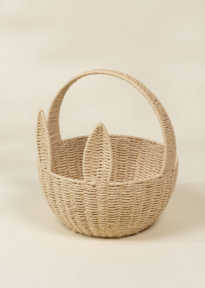 Coco Village Baskets Bunny Ears Basket , Large