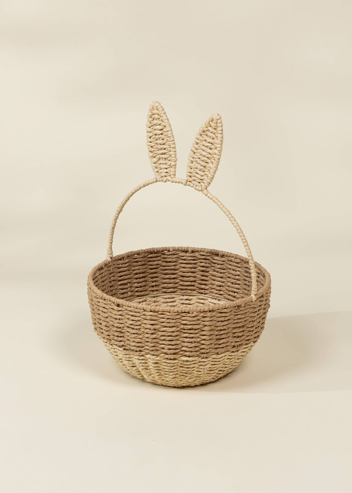 Coco Village Baskets Bunny Ears Basket, Medium