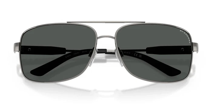 Burberry BE3074-Gunmetal / Grey Lenses