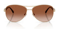 Burberry BE3080-Light Gold / Gradient Brown