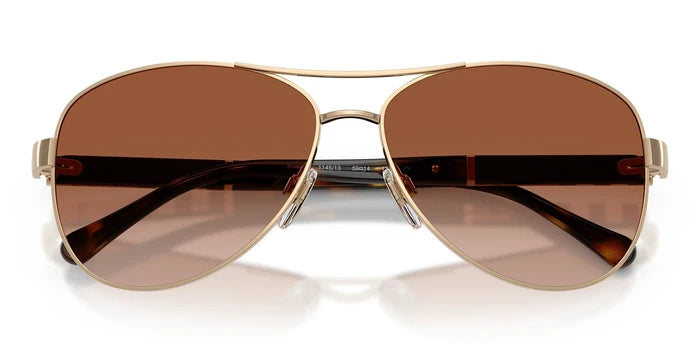 Burberry BE3080-Light Gold / Gradient Brown