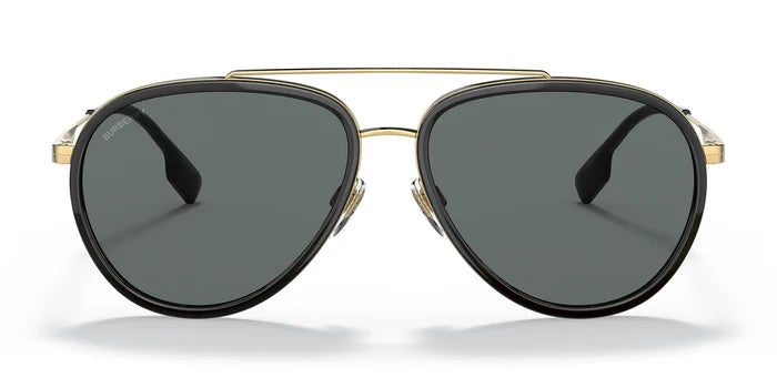 Burberry BE3125-Gold / Grey Polarized