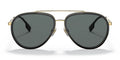 Burberry BE3125-Gold / Grey Polarized