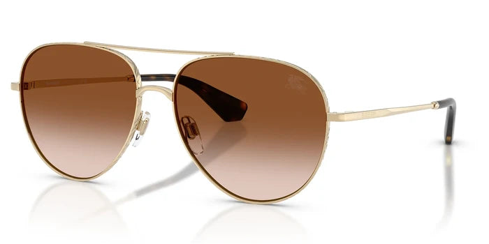 Burberry BE3172-Pale Gold / Brown Gradient