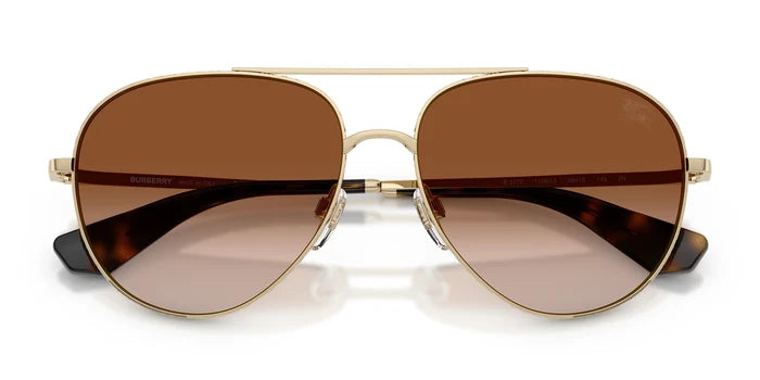 Burberry BE3172-Pale Gold / Brown Gradient