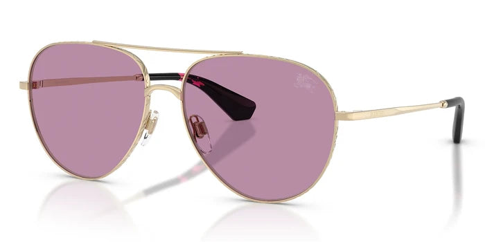 Burberry BE3172-Pale Gold / Violet