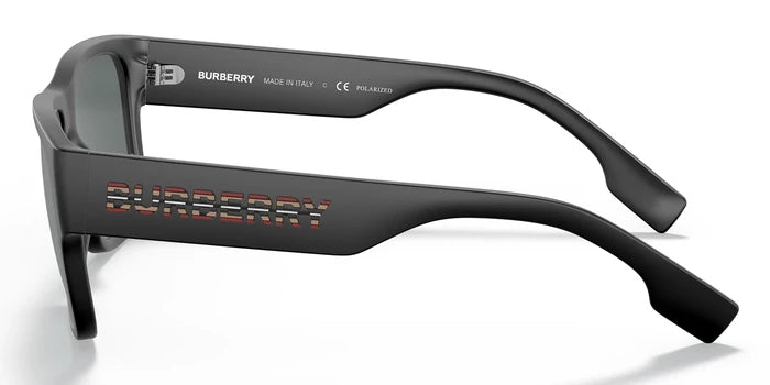 Burberry BE4358-Matte Black / Grey Polarized