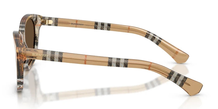Burberry BE4486-Check Sand / Brown Lenses