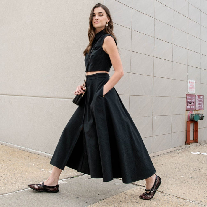 Heather Harlan SHOP Button-Down Skirt